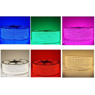 ĐÈN LED DÂY 2835 HAI HÀNG MÀU ĐỎ DÀI 100M