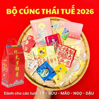 Bộ Cúng Thái Tuế 2026