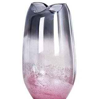 LỌ HOA Thủy Tinh HỒNG XÁM CAO (THÙNG 6C)