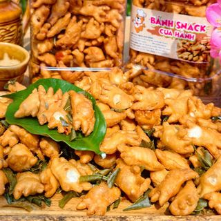 Snack cua chiên mắm ăn vặt ( 10 hủ x 500g)