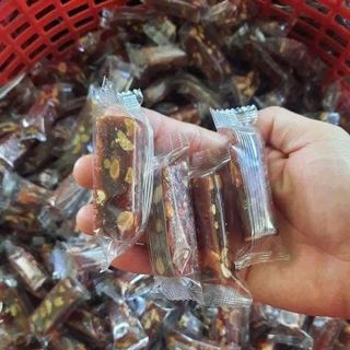 1KG Kẹo chuối gừng đậu phộng nước cốt dừa