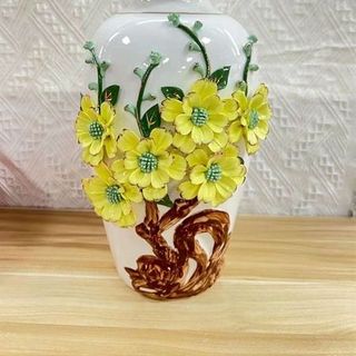 Lọ Hoa Gốm Sứ 967 CC ĐC (THÙNG 4C)