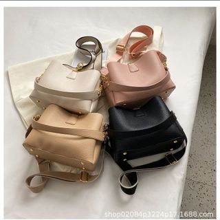 Túi xách tay đeo vai đeo chéo hàng Quảng Châu cao cấp chất liệu da Pu loại 1