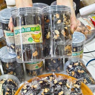 Kẹo chuối tươi hạt điều xá 10kg