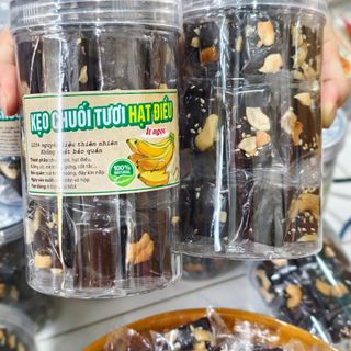 Kẹo chuối tươi hạt điều xá 10kg