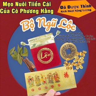 Mẹo Nuôi Tiền Cái - Bộ Ngũ Lộc 6 Món