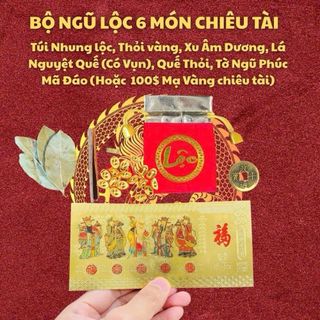 Mẹo Nuôi Tiền Cái - Bộ Ngũ Lộc 6 Món