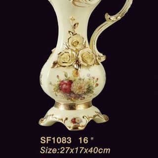 Lọ Hoa Gốm Sứ Hoa Đẹp CC SF1083 (THÙNG 6C)