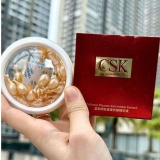Hộp 30 Viên Serum Dưỡng Trắng Da Tinh Chất Nhau Thai Cừu Fulleren CSK