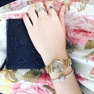 ĐỒNG HỒ NỮ CAO CẤP MICHAEL MK3691 MẶT TRÒN MINI FULL ĐÁ FULLBOX