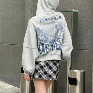 Áo Khoác Nón Rộng Chất Thun Nỉ Dày Mịn Logo In Chữ Outset Studio- Kiểu Dáng Thời Trang Hiện Đại