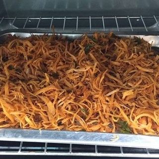 KHÔ GÀ LÁ CHANH – HỘP 500G 🐣🌿