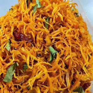 KHÔ GÀ LÁ CHANH – HỘP 500G 🐣🌿