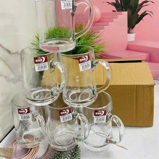 Bộ 6 Cốc Thủy Tinh ZB05-375B (THÙNG 12B)