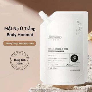 Mặt Nạ Ủ Trắng Body Dưỡng Ẩm Trắng Da HUNMUI 300ml
