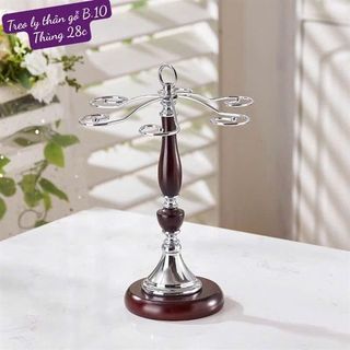 Giá Treo Ly Thân Gỗ B.10 (THÙNG 28C)