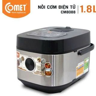 NỒI CƠM ĐIỆN TỬ NẮP GÀI 1,8L COMET CM8088