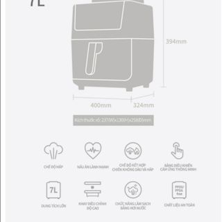 Nồi chiên không dầu kết hợp chức năng hấp Lock&Lock