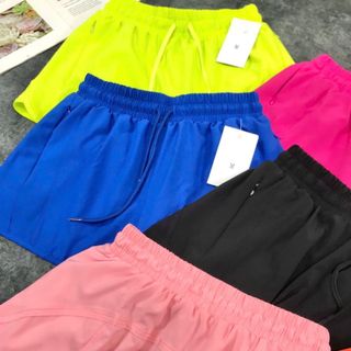 Quần đùi 2 lớp phối túi khoá siêu xinh