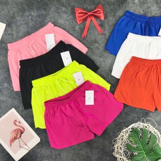 Quần đùi 2 lớp phối túi khoá siêu xinh