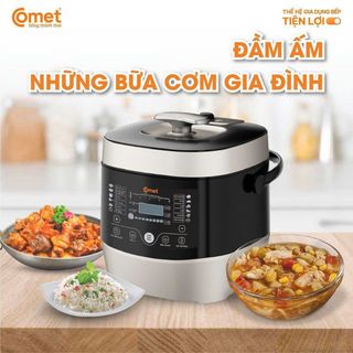 NỒI ÁP SUẤT ĐIỆN NẮP RỜI COMET CM6168 (T2)