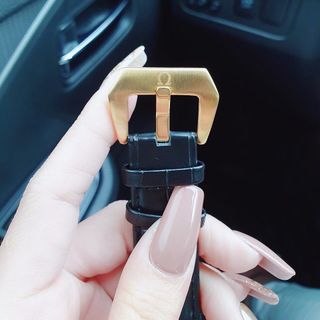 XẢ RẺ ĐỒNG HỒ NAM TRUNG CẤP ÔMAGE DÂY DA CÁ SẤU FULL KIM