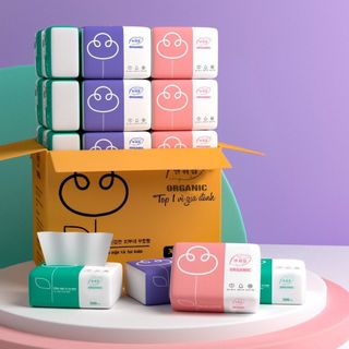 Giấy ăn Organic (Túi 10 gói) (690g/Túi)