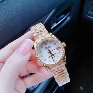 ĐỒNG HỒ NỮ CAO CẤP ROLET VIỀN HỘT SỐ LA MÃ