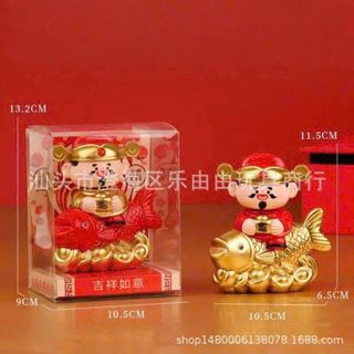 Thần tài cá trang trí tết