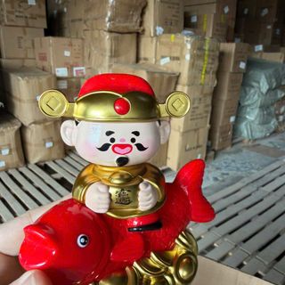 Thần tài cá trang trí tết