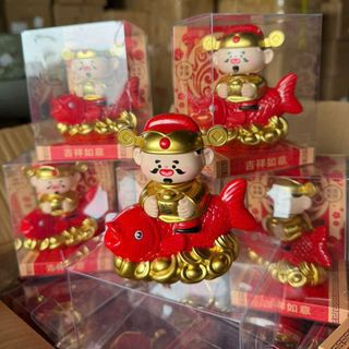 Thần tài cá trang trí tết