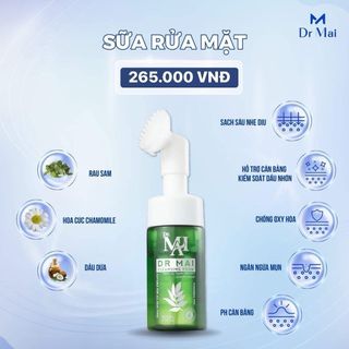 Sữa rửa mặt dr mai