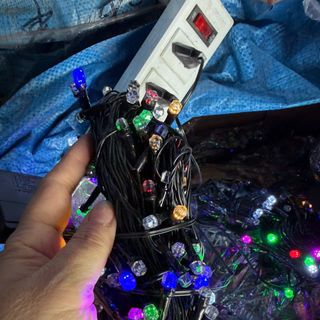 Dây đèn led nháy màu dài 32m