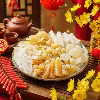 SET MỨT TRUYỀN THỐNG 6 VỊ, ÍT ĐƯỜNG - TINH HOA TẾT XƯA 700G - WINNIE HOUSE