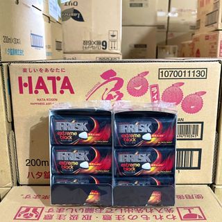 Kẹo bạc hà Frisk Extreme Black  Mint - Đen 45 viên