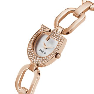 ĐỒNG HỒ NỮ CAO CẤP GUECC DÂY LẮC THÉP HỒNG VÀ VÀNG PHIÊN BẢN KỈ NIỆM