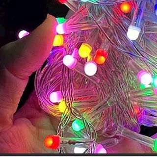 DÂY ĐÈN LED TRANG TRÍ CHỚP ĐỦ MÀU Q8 DÀI 40M