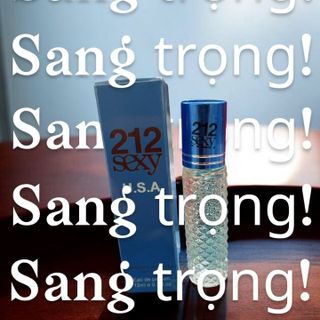 Tinh Dầu Nước Hoa 212 Sexy Nữ Dạng Lăn 10ml