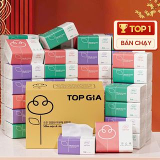 THÙNG 16 GÓI GIẤY ĂN ĐA SẮC TOP GIA CAO CẤP