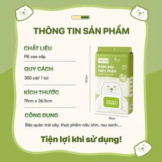 TÚI MÀNG BỌC THỰC PHẨM TOP GIA