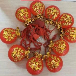 DÂY LỒNG ĐÈN TÚI TIỀN CHỮ PHÚC SIZE 10CM