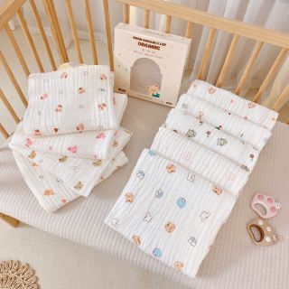 KHĂN TẮM XÔ XÙ 6 LỚP MONONA CHO BÉ