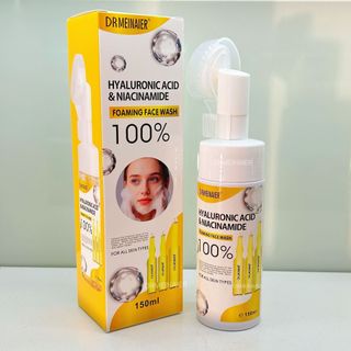 Sữa rửa mặt tạo bọt dưỡng da mặt chứa axit AHA trái cây tự nhiên, 150ml, sữa rửa mặt dịu nhẹ