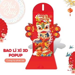 BAO LÌ XÌ 3D POPUP