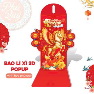 BAO LÌ XÌ 3D POPUP