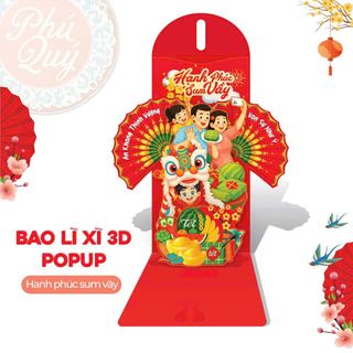 BAO LÌ XÌ 3D POPUP