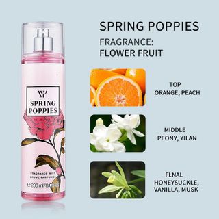 XỊT THƠM BODY MIST Victoria's Fleur 236ml Victoria Fleur EXOTIC WOODS, GOLDEN PEAR, ENCHANTED LILY, JASMINE DREAM, FOR AWAY, WHITE CITRUS, PARIS, CLASSIC NOIR, DARK AMBER, OCEAN, NUIT BLANCHE, SUGAR HIGH