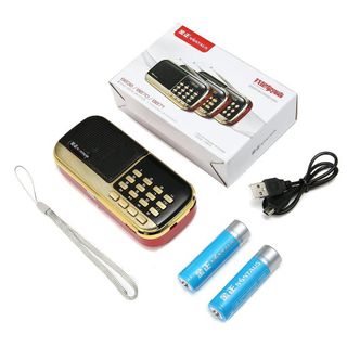 Loa Nghe Nhạc, Nghe Đài, Nghe Kinh Nontaus B836 2 Pin Siêu Trâu Có Cổng Usb Thẻ Nhớ Fm