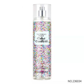 XỊT THƠM BODY MIST Victoria's Fleur 236ml Victoria Fleur CANDY BABY, CAKE CONFETTI, FRUIT CRUSH, GEORGIA PEACH, FRESH LEMON, PINK HONEYSUCKLE, WILD BLUEBERRY, DREAMER, CHESTNUT ARGAN, AMBER ARGAN, BIRCH ARGAN, PETAL PARTY