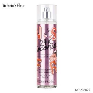 XỊT THƠM BODY MIST Victoria's Fleur 236ml Victoria Fleur FOREVER LOVE, CHERRY BLOSSOM, BE MINE, CHRISTMAS COOKIES, CONFETTI DAYDREAM, YOURE THE ONE, SWEET PEA, FOREVER RED, WINTERBERRY WONDER, GINGHAM, DARK BLUE NIGHT, HARVEST LINEN